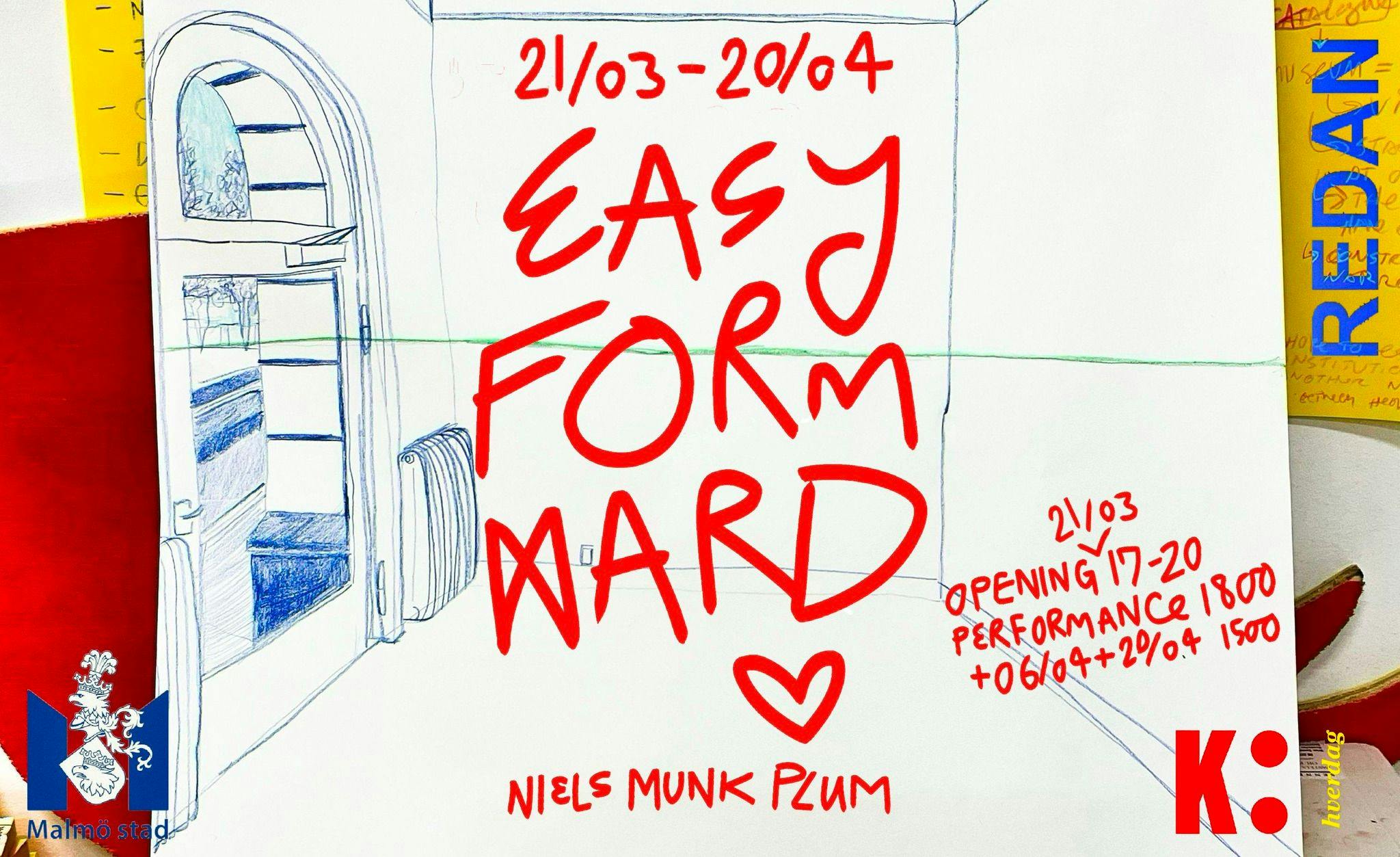 Cover image for EASY FORM HARD